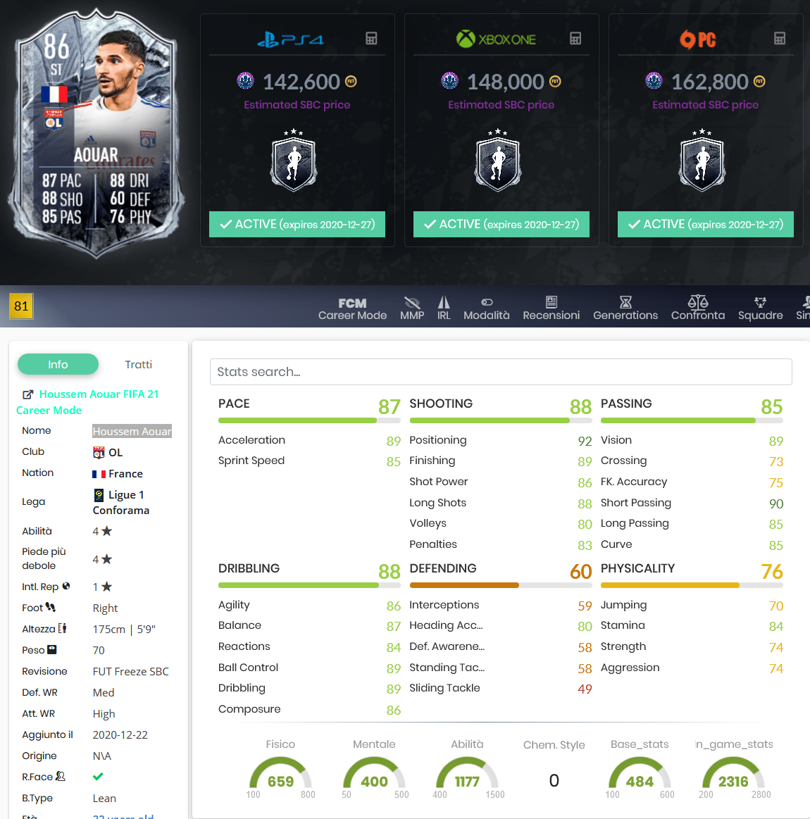 stats aouar freeze fifa 21