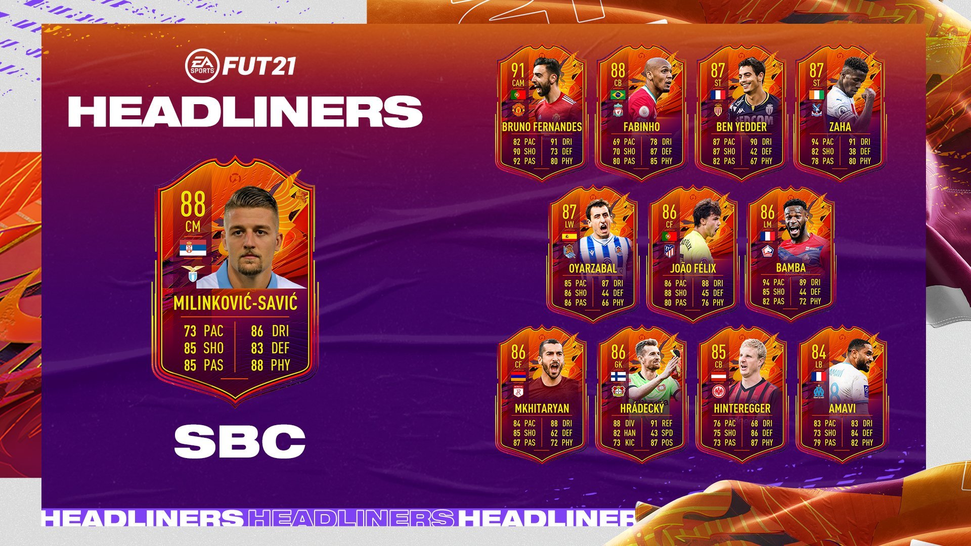 FIFA 21: SBC Sergej Milinkovic-Savic HeadLiners ...