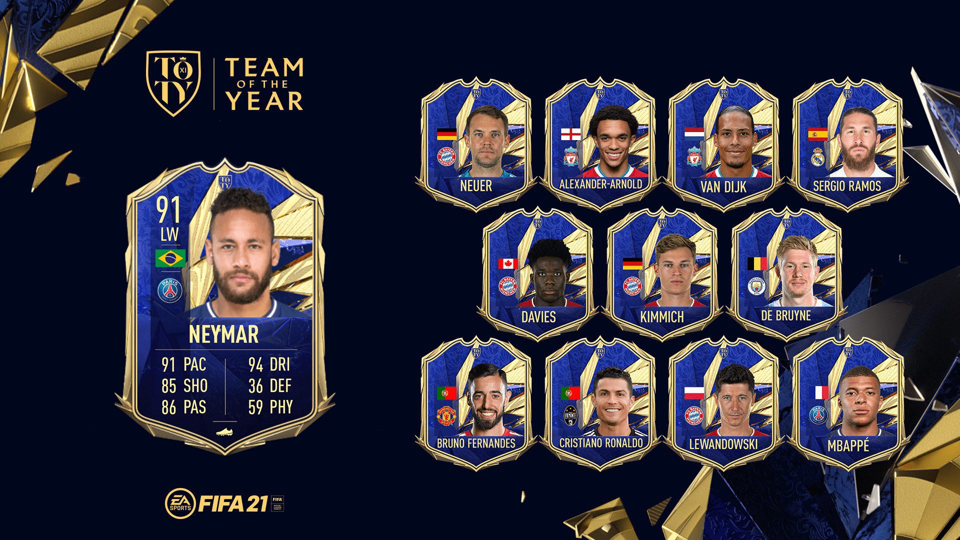 cover neymar ligue 1 fifa 21