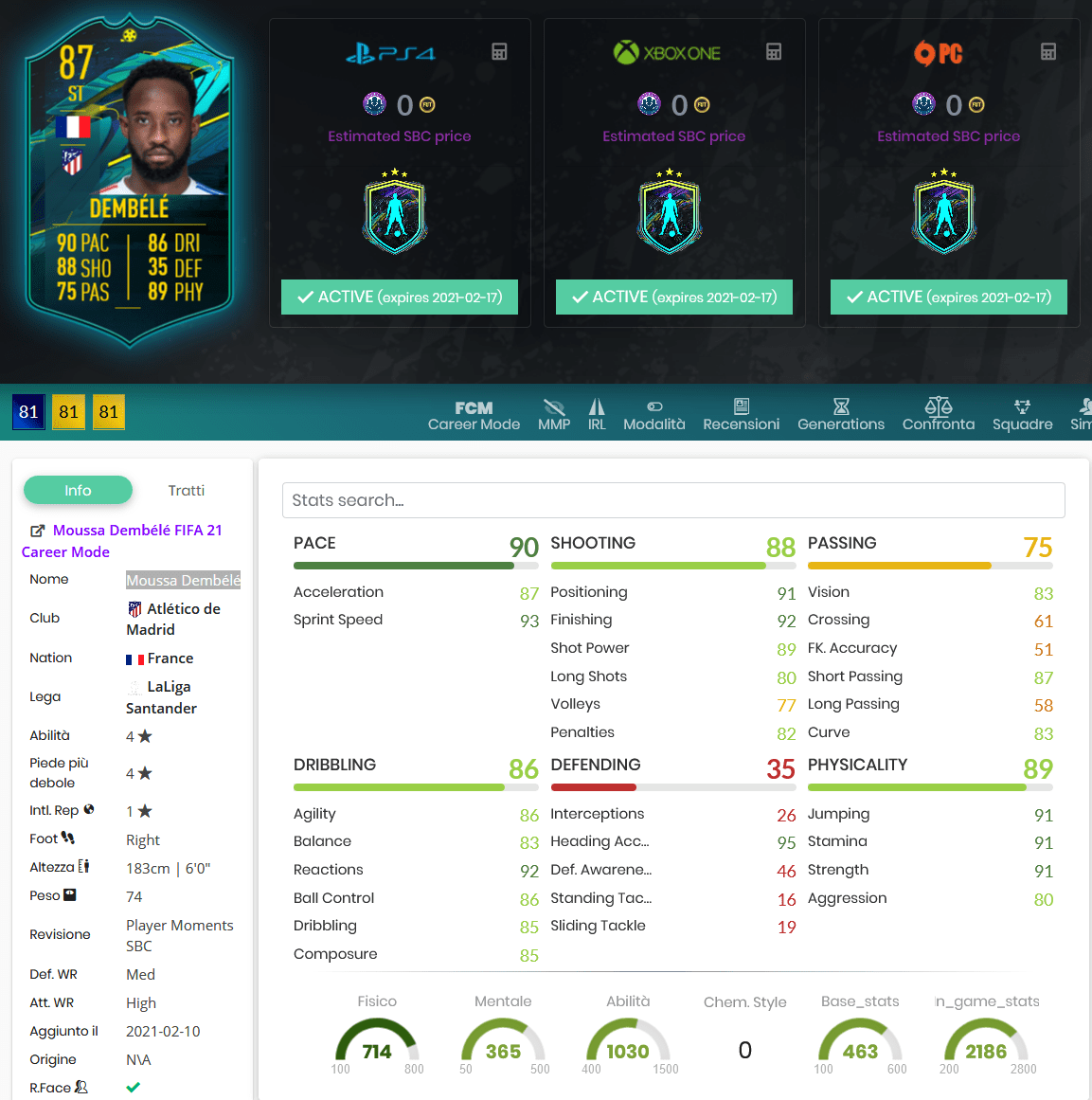 stats moussa dembele moments fifa 21