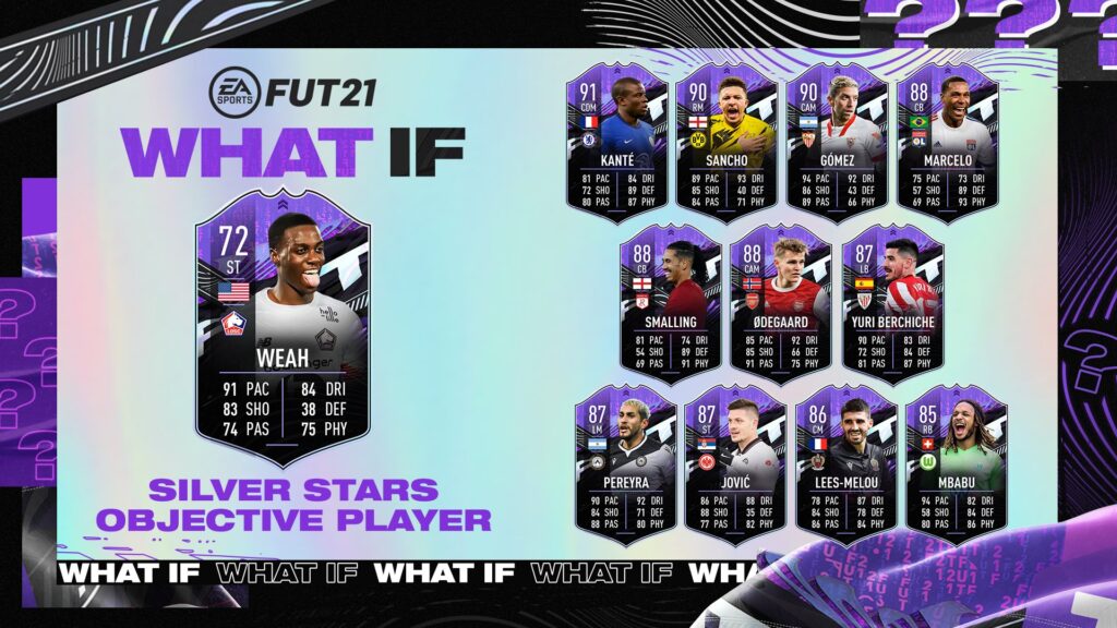 FIFA 21: Obiettivi Timothy Weah What IF Silver Stars – Requisiti FIFA 21: Obiettivi Timothy Weah What IF Silver Stars – Requisiti