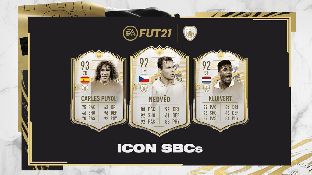 cover icon kluivert nedved puyol fifa 21