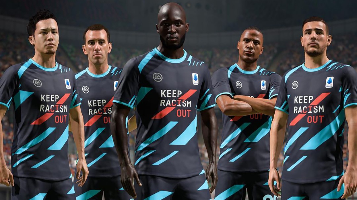 cover kit Keep Racism Out fifa 21