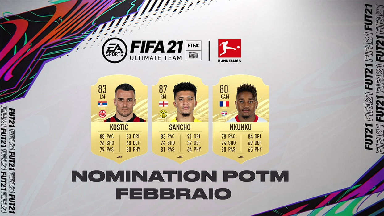 FIFA 21: Nomination POTM di Febbraio della Bundesliga | FifaUltimateTeam.it