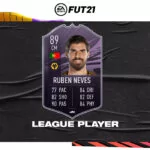 cover ruben neves league palyer fifa 21