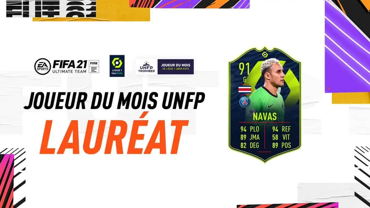 navas potm ligue 1 marzo fifa 21