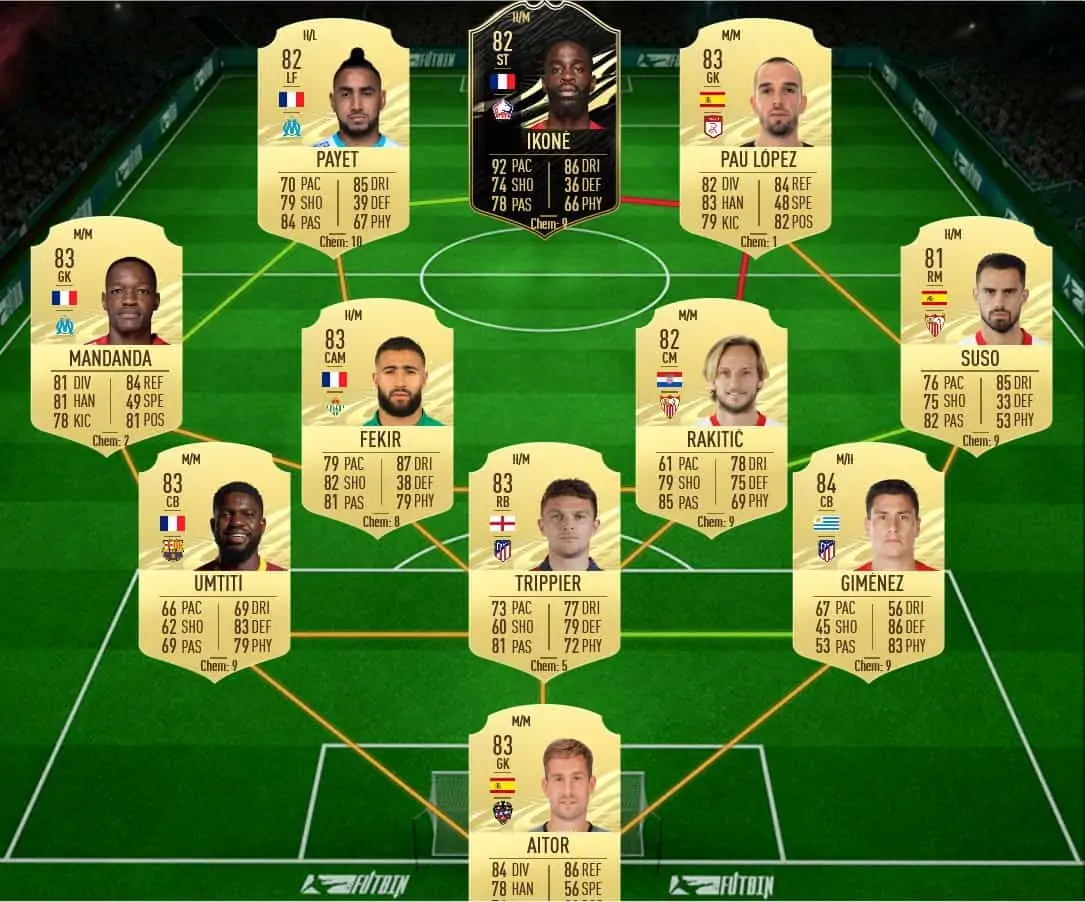 soluzione 1 Dzeko showdown fifa 21