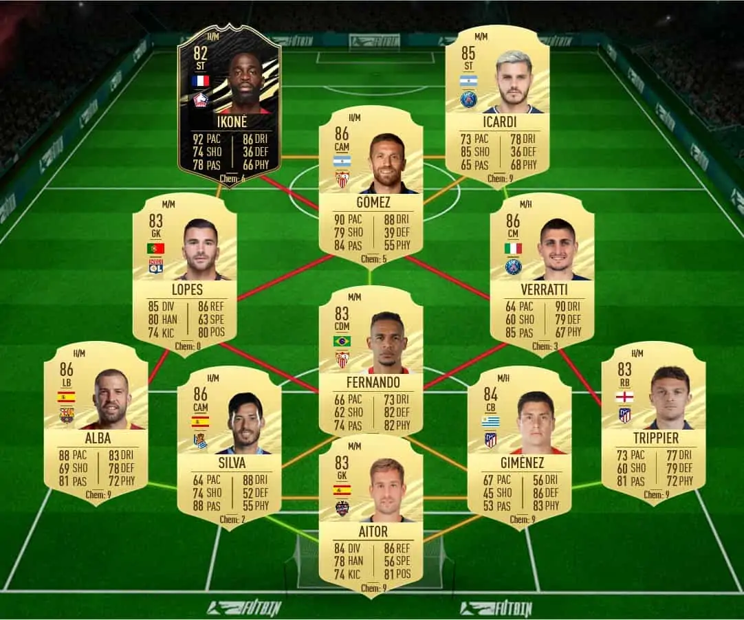 soluzione 2 Neres showdown fifa 21