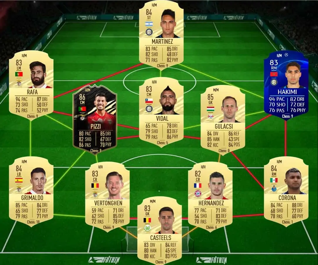 soluzione 1 coutinho flashback fifa 21