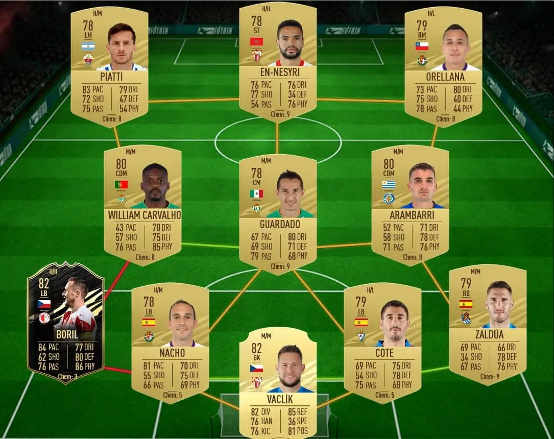 soluzione 1 fernando potm fifa 21
