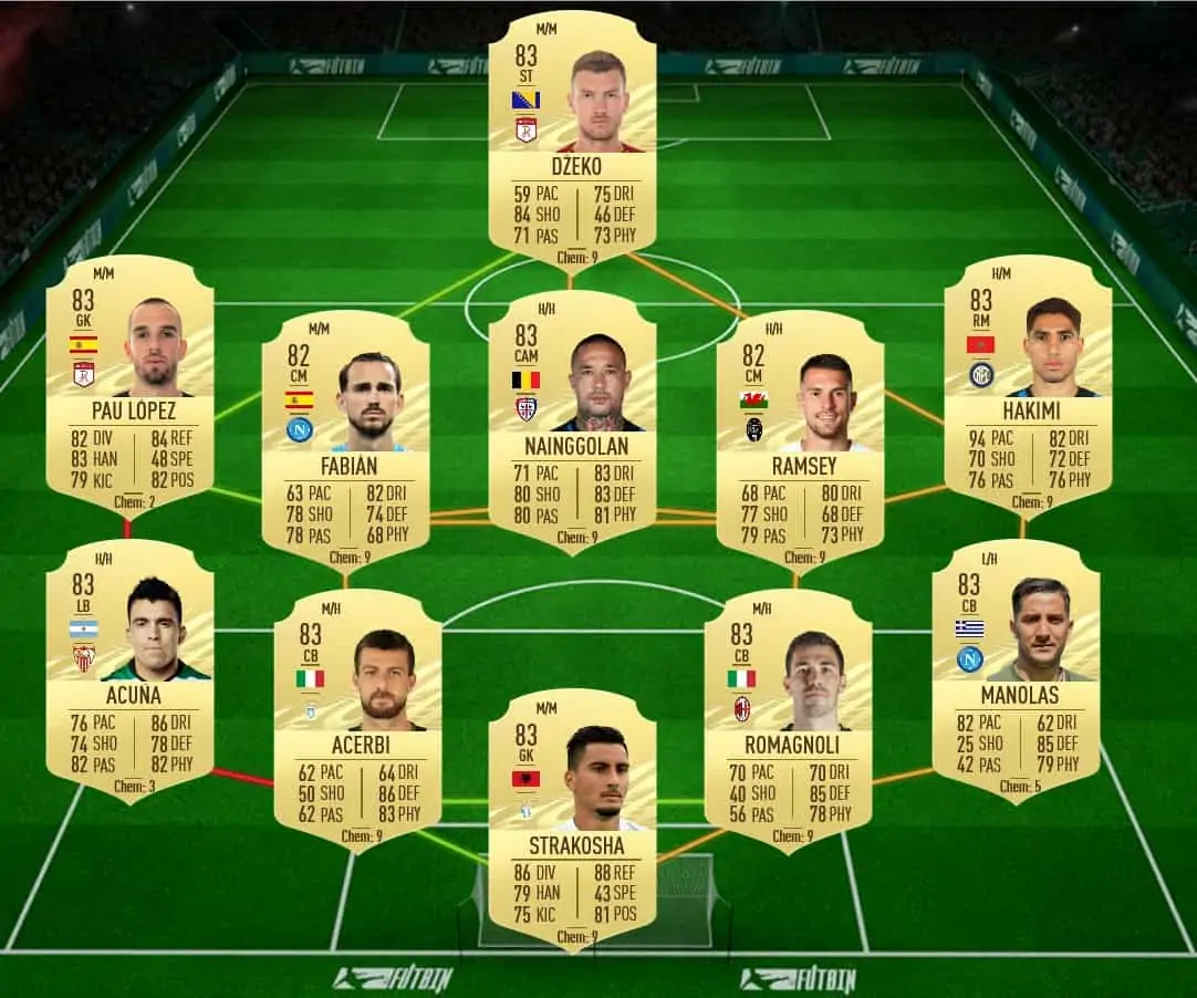 soluzione 1 hernandez tots fifa 21