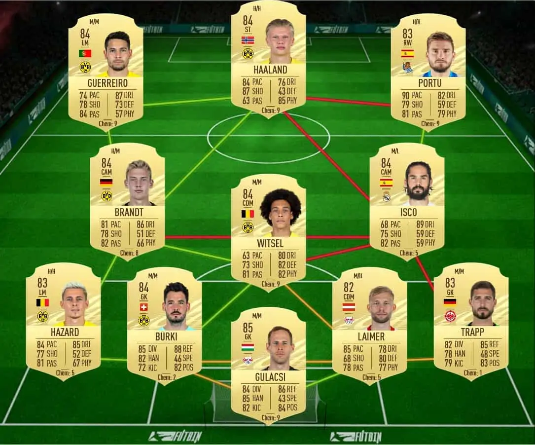 soluzione 1 mariano diaz showdown fifa 21