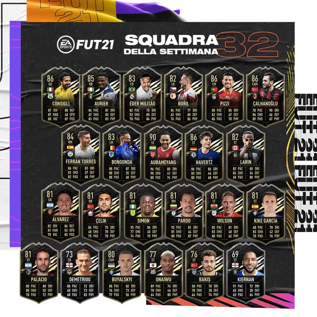 totw 32 fifa 21