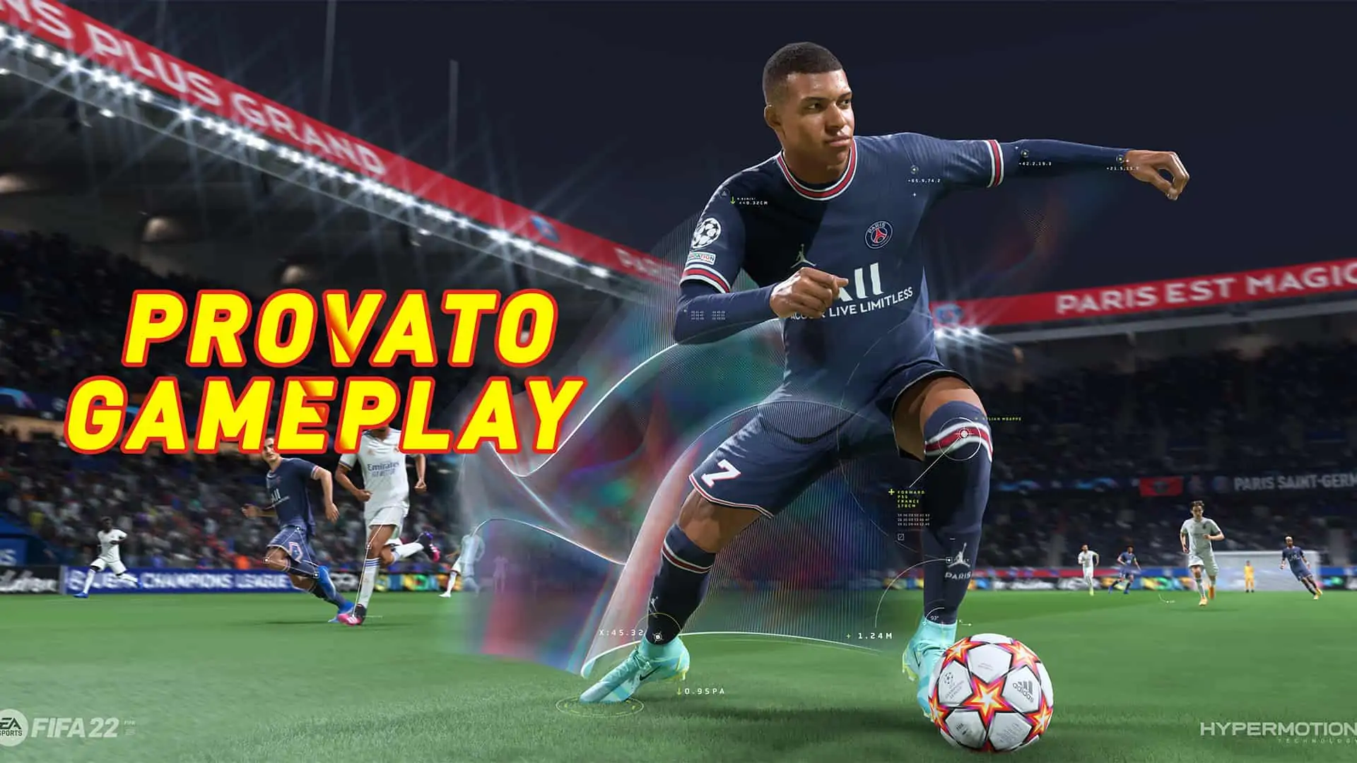 cover provato gameplay fifa 22