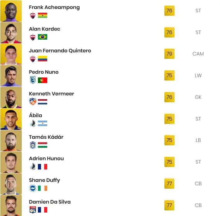trasferimenti estivi 1 fifa 21