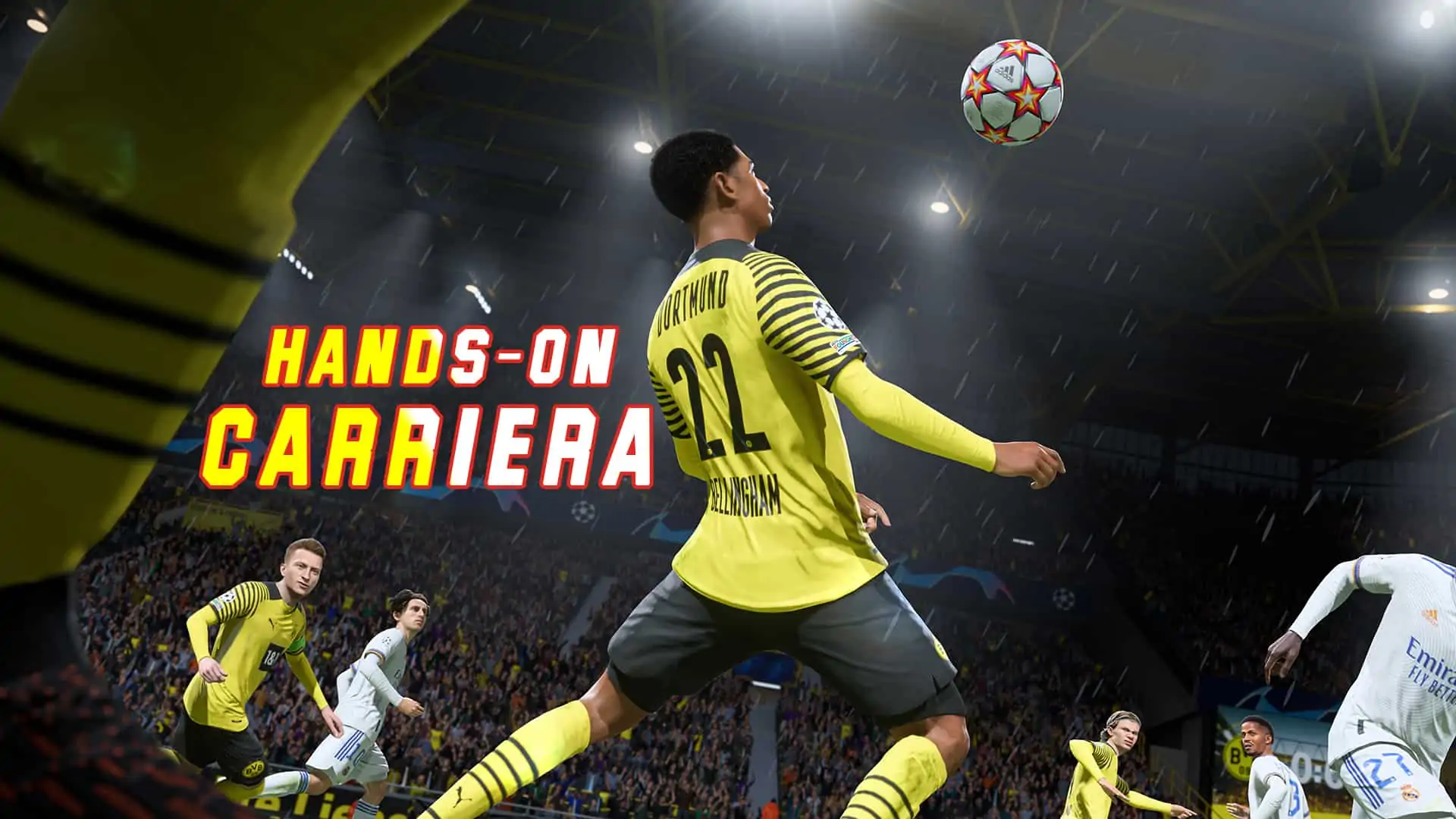 cover carriera hands on fifa 22