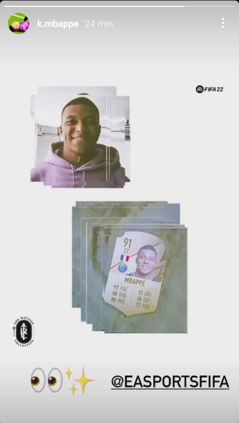 stats mbappe fifa 22