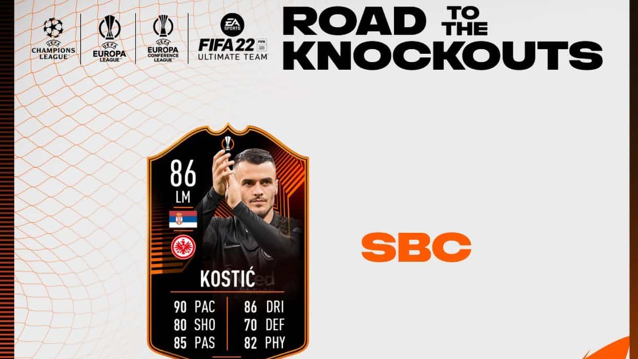 FIFA 22: SBC Filip Kostic RTTK – Soluzioni per riscattare la carta Road To The knockouts FIFA 22: SBC Filip Kostic RTTK – Soluzioni per riscattare la carta Road To The knockouts