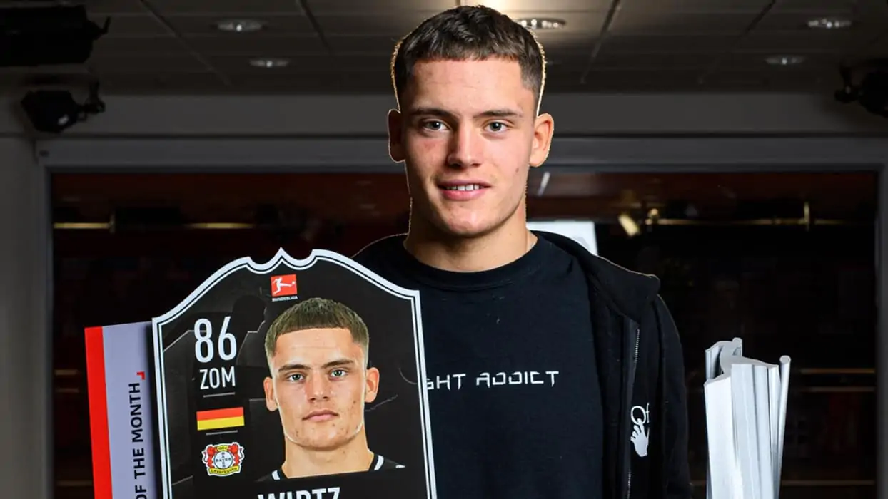 cover wirtz potm settembre bundesliga fifa 22