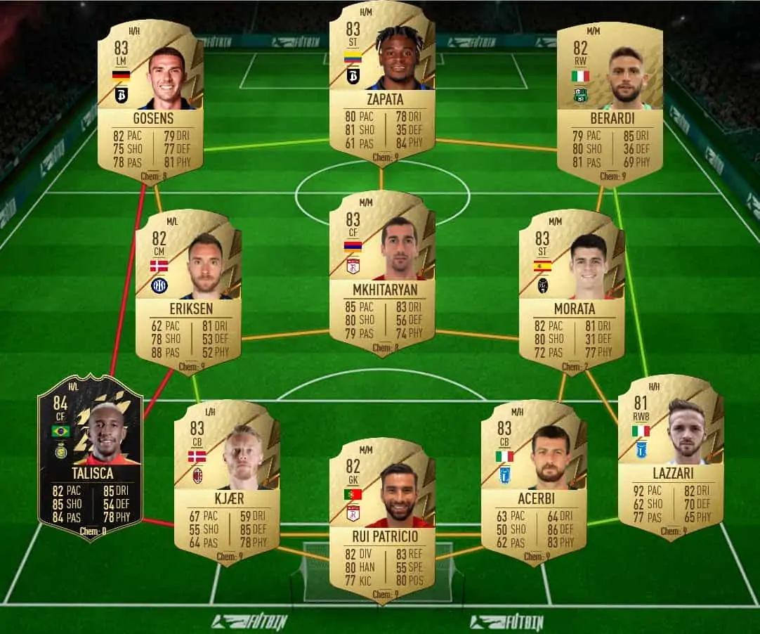 soluzione 1 koulibaly potm settembre fifa 22