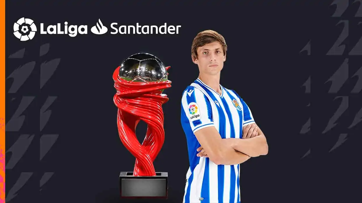 cover Robin Le Normand potm ottobre laliga fifa 22