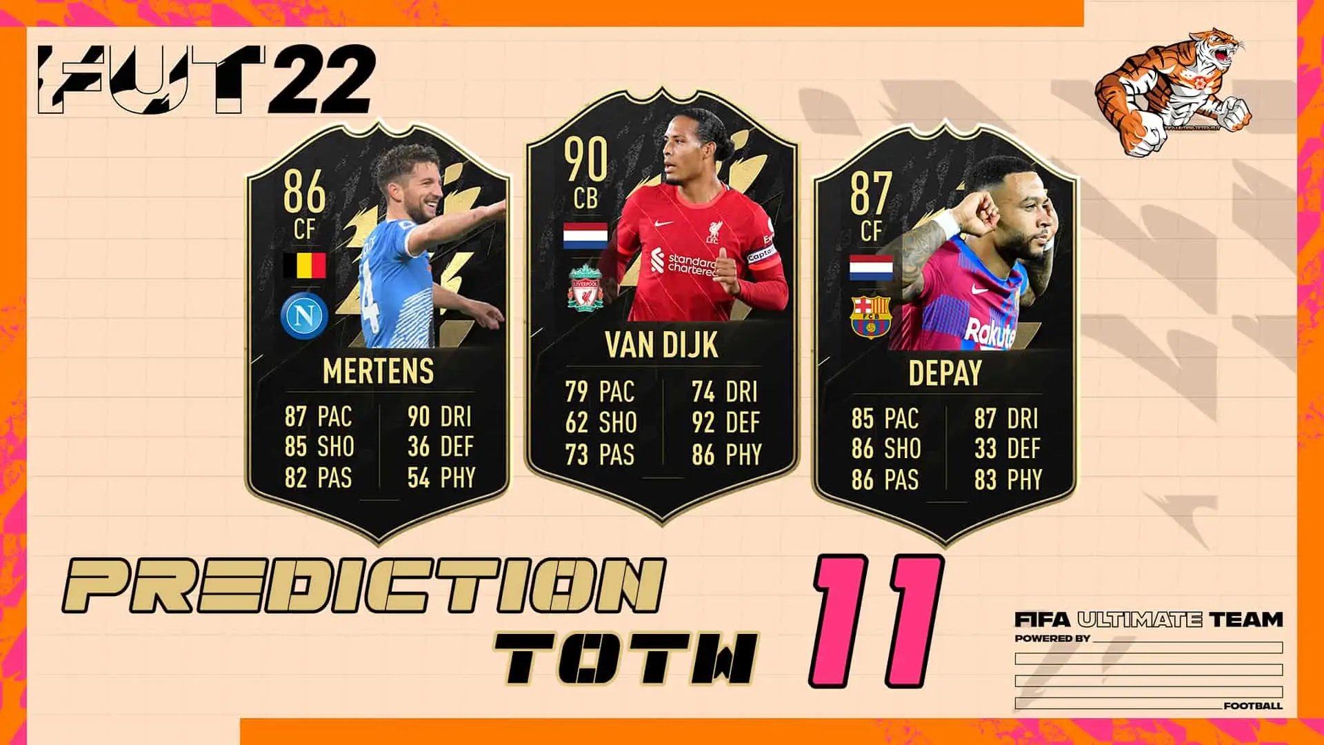 cover totw 11 prediction fifa 22