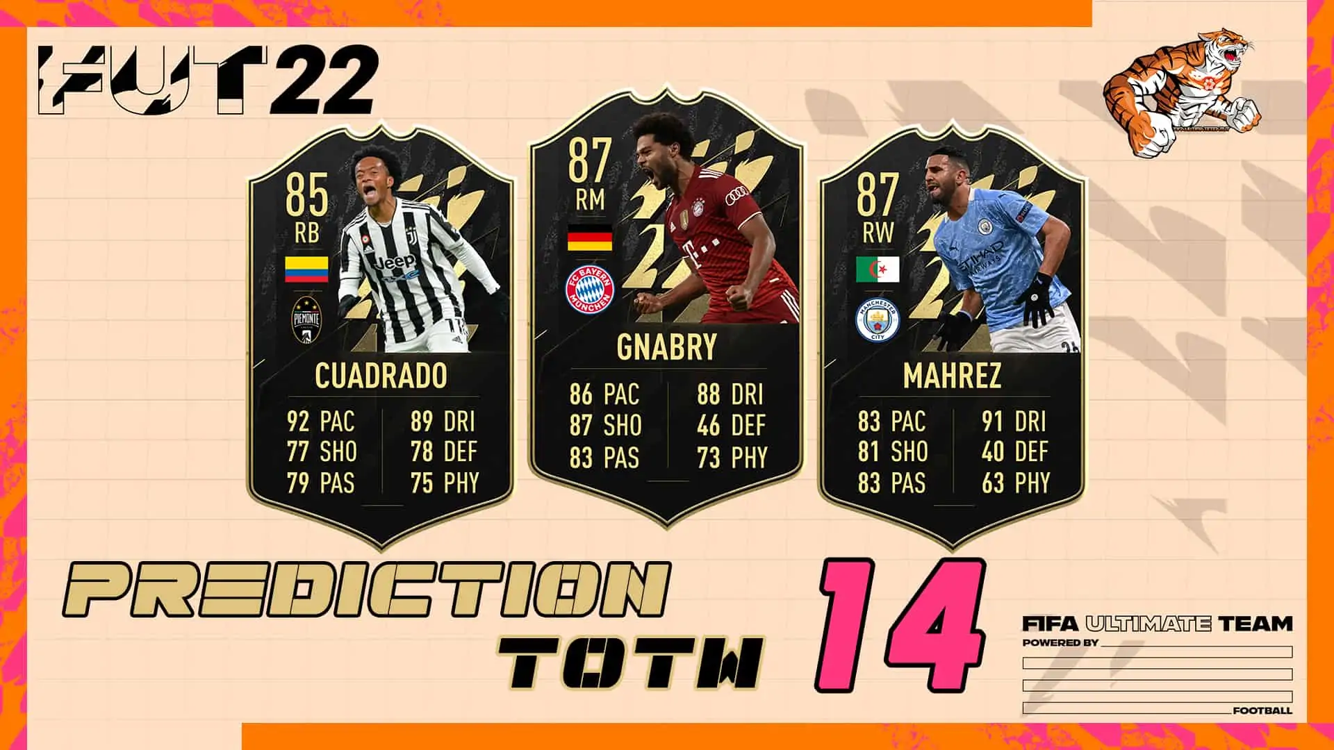 Cover totw 14 prediction fifa 22