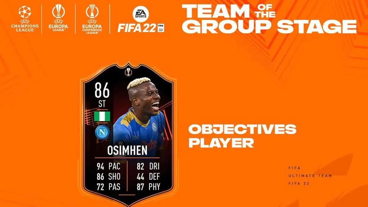 cover osimhen totgs fifa 22