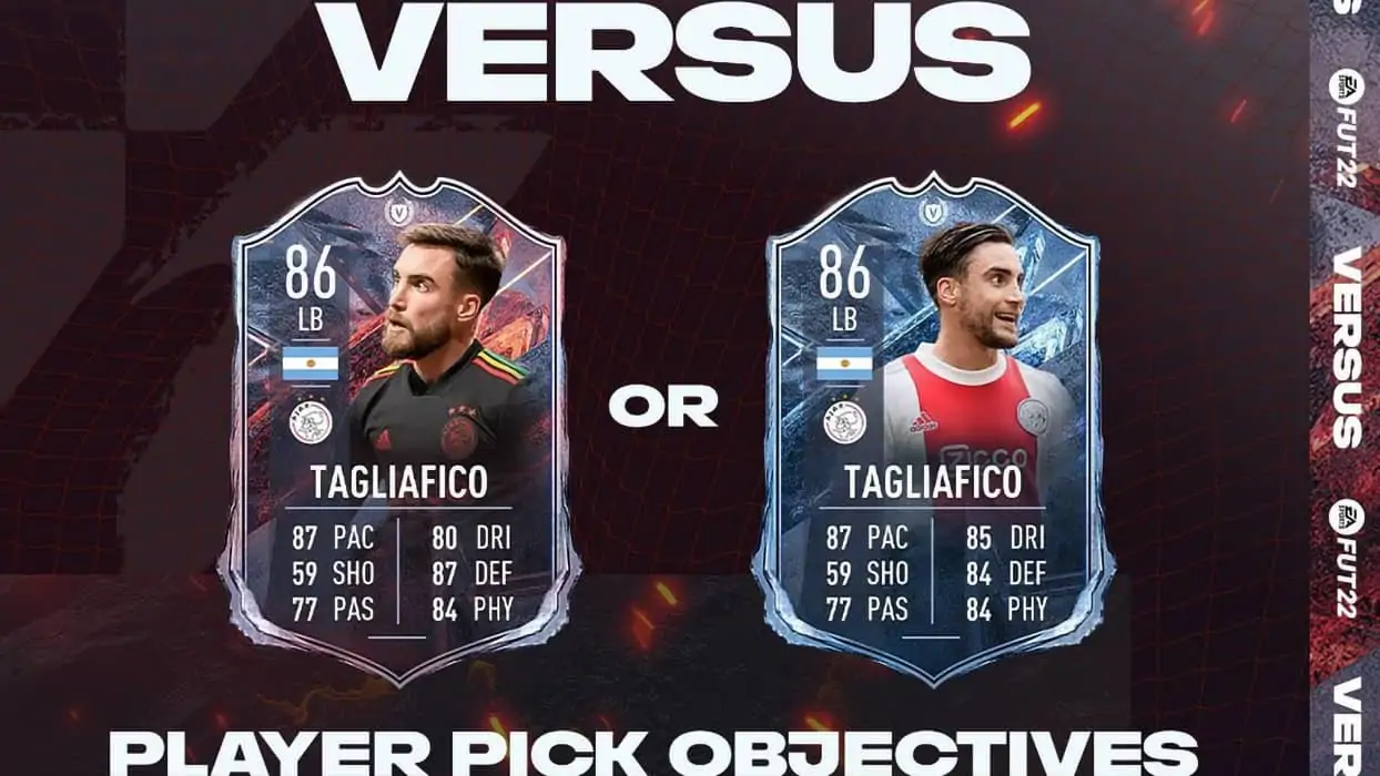 cover tagliafico versus fifa 22