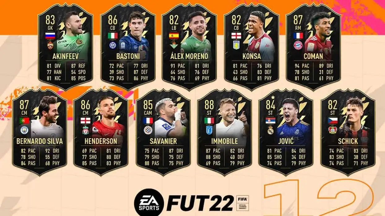 cover totw 12 fifa 22