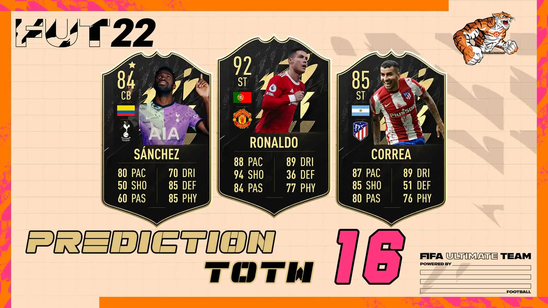 cover totw 16 prediction fifa 22
