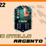 cover serie stelle argento de bruyne flashback fifa 22