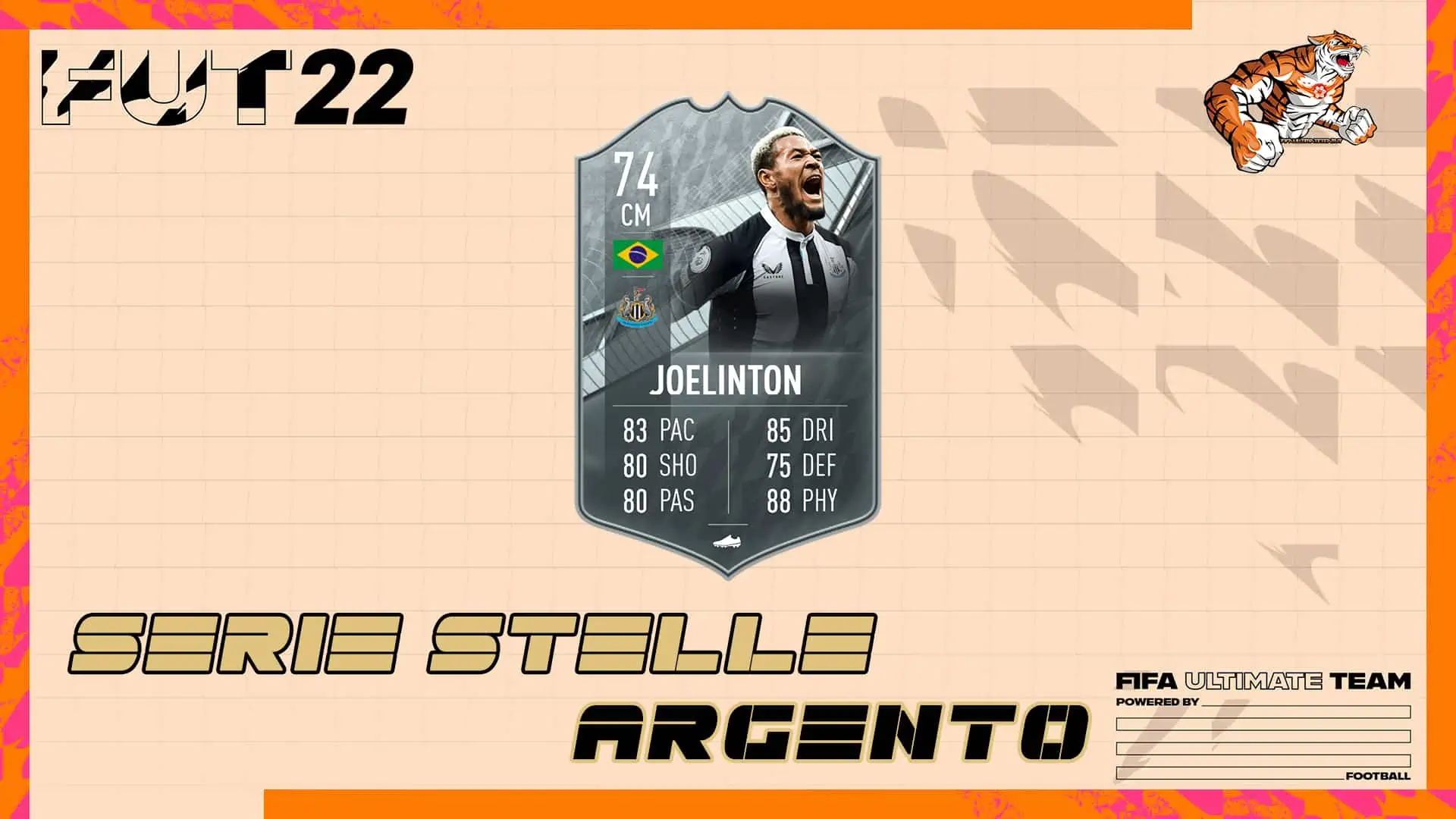 cover serie stelle argento joelinton fifa 22