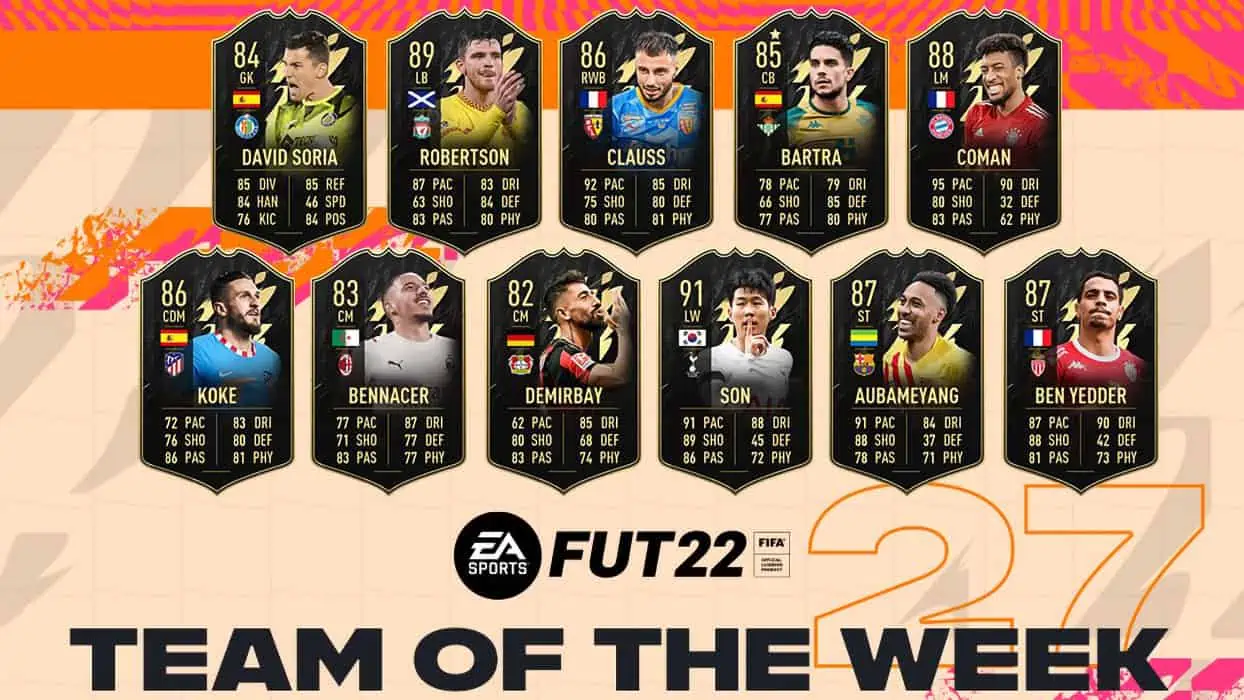 cover totw 27 fifa 22