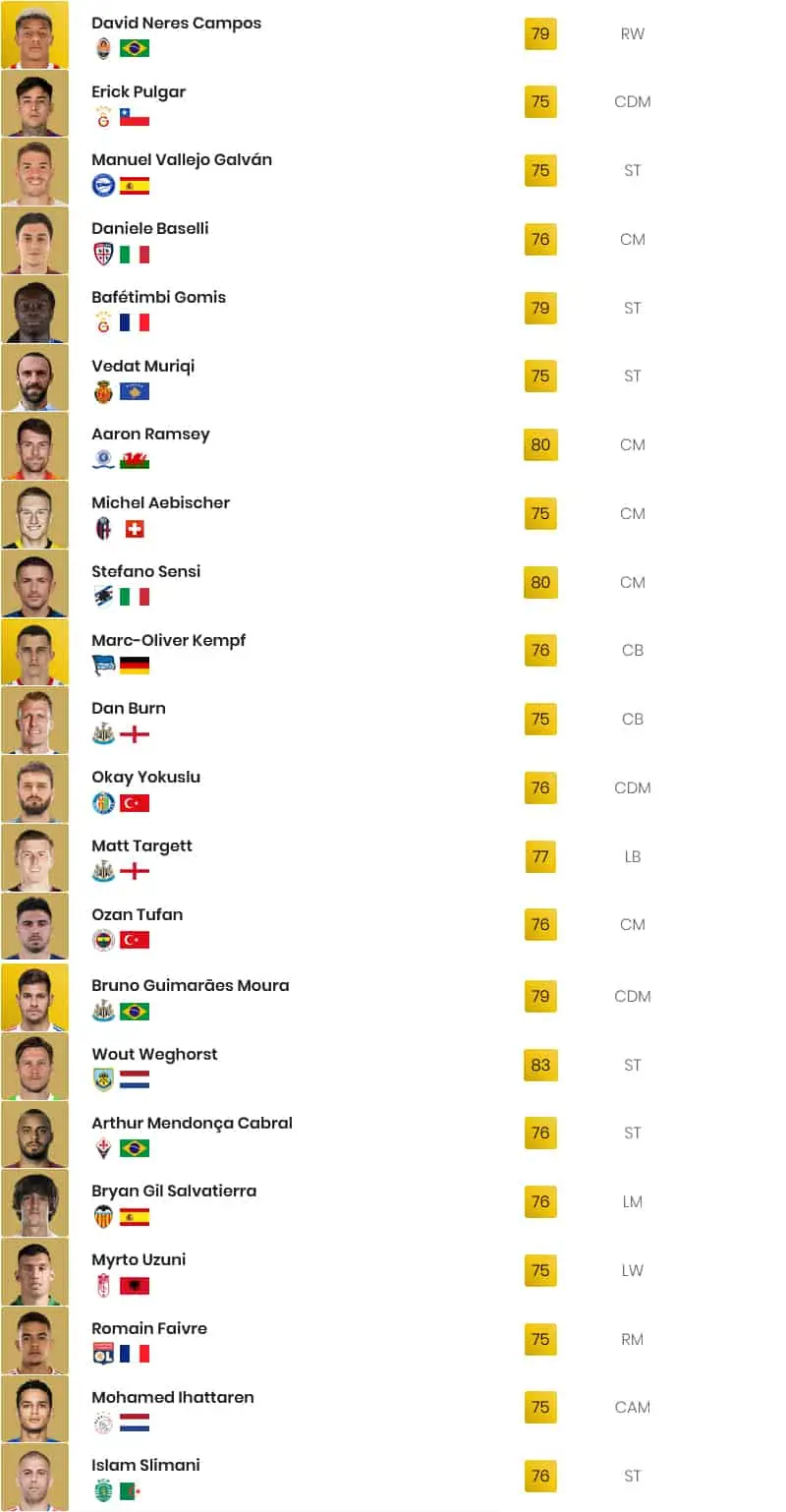 winter 2 3 fifa 22