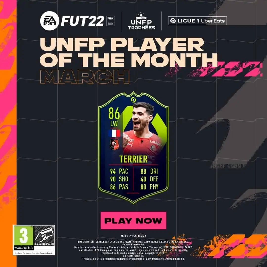 terrier potm march ligue 1 fifa 22