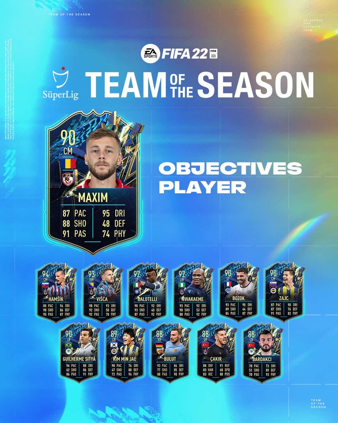 FIFA 22: Obiettivi Alexandru Maxim TOTS. Disponibile una nuova carta Team Of The Season FIFA 22: Obiettivi Alexandru Maxim TOTS. Disponibile una nuova carta Team Of The Season
