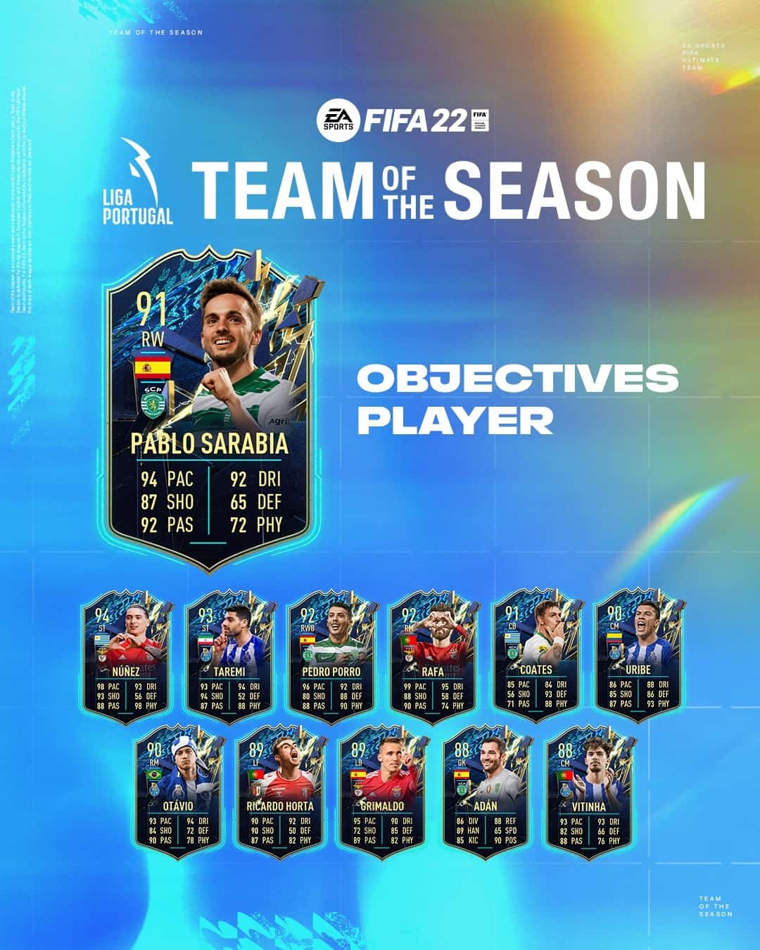 FIFA 22: Obiettivi Pablo Sarabia TOTS. Disponibile una nuova carta Team Of The Season FIFA 22: Obiettivi Pablo Sarabia TOTS. Disponibile una nuova carta Team Of The Season