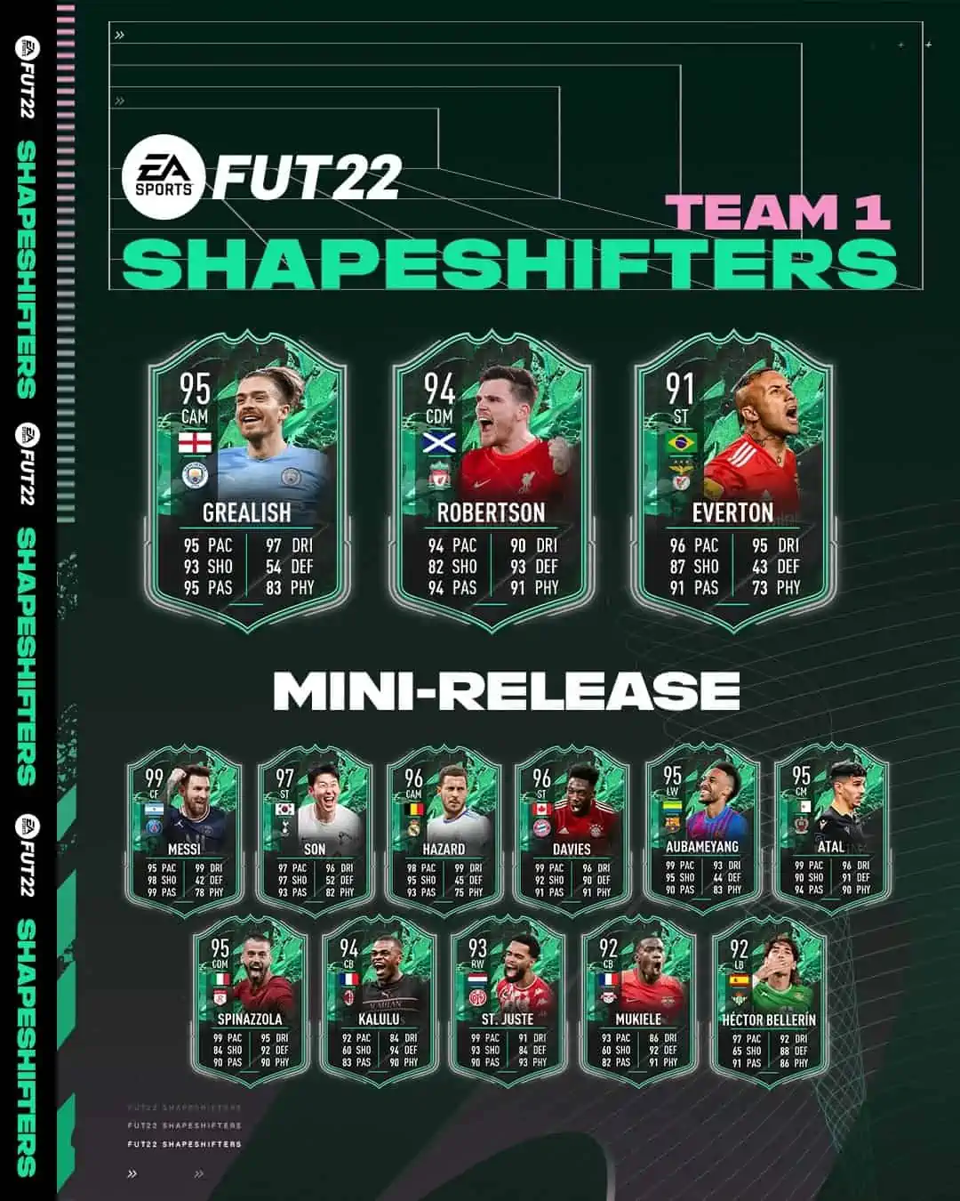 shapeshifters mini release team 1 fifa 22