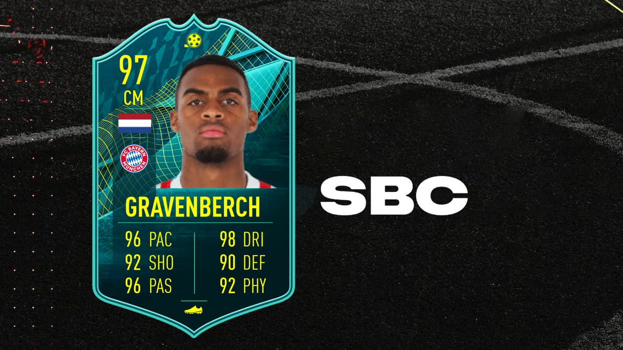 FIFA 22 SBC Ryan Gravenberch Moments. Disponibile una nuova carta