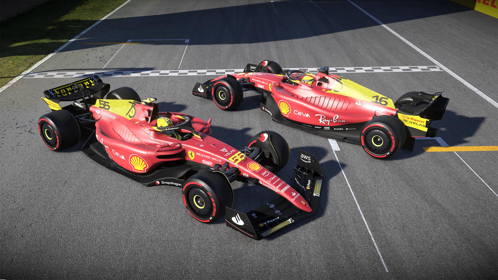 F1 22: Disponibile la Livrea Ferrari Speciale Giallo Modena Italian Gp ...