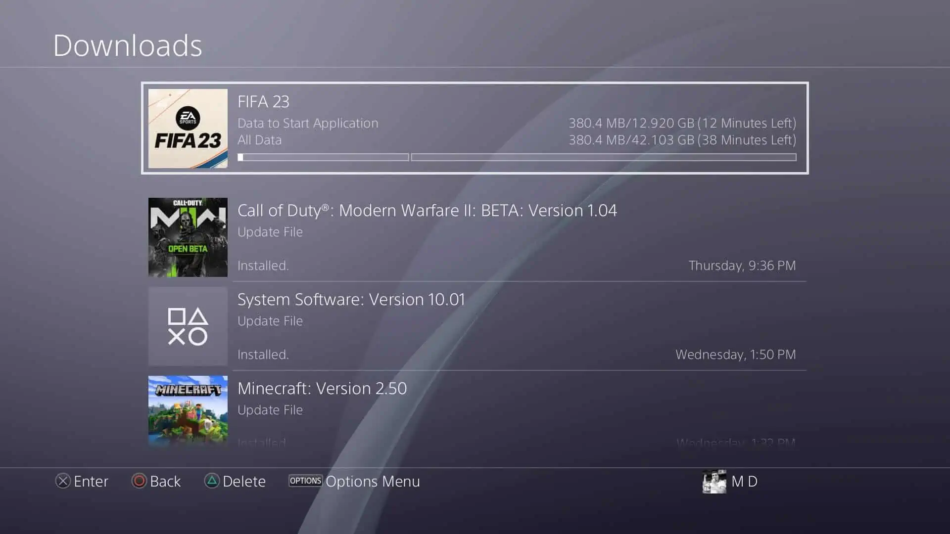 FIFA 23 Pre Download PS5 e PS4 dal PlayStation Store.