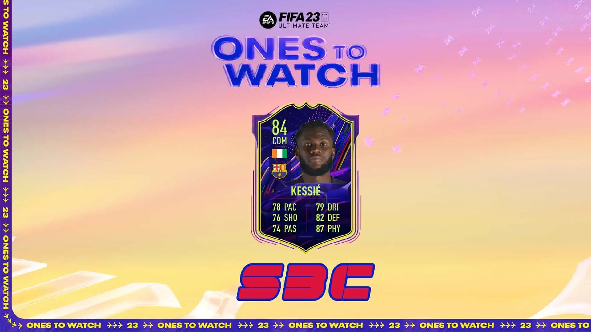 FIFA 23 SBC Franck Kessie OTW.