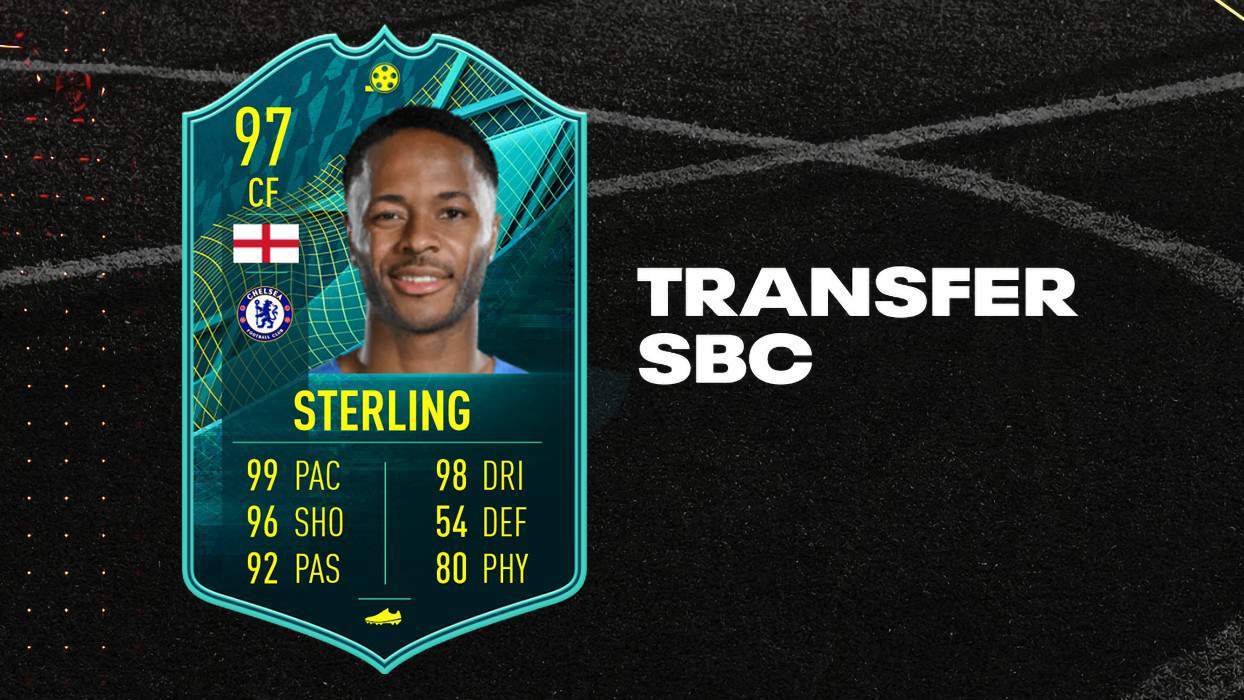 FIFA 22 SBC Raheem Sterling Moments Disponibile una nuova carta speciale