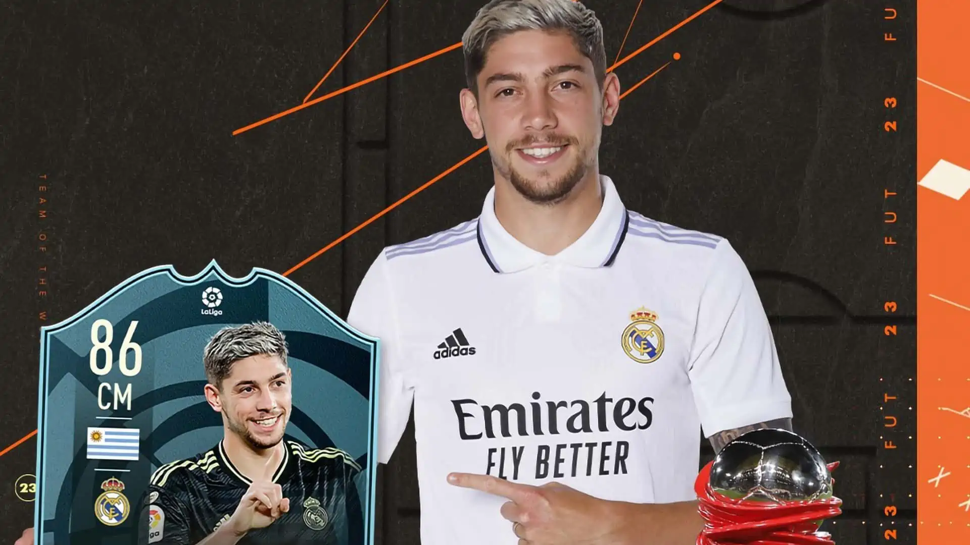 cover valverde potm settembre fifa 23