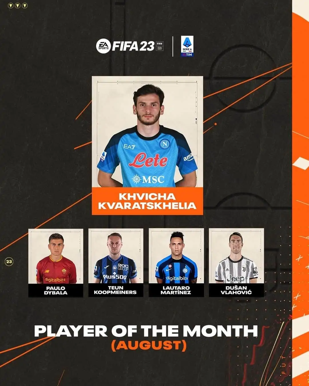 potm agosto kvara fifa 23