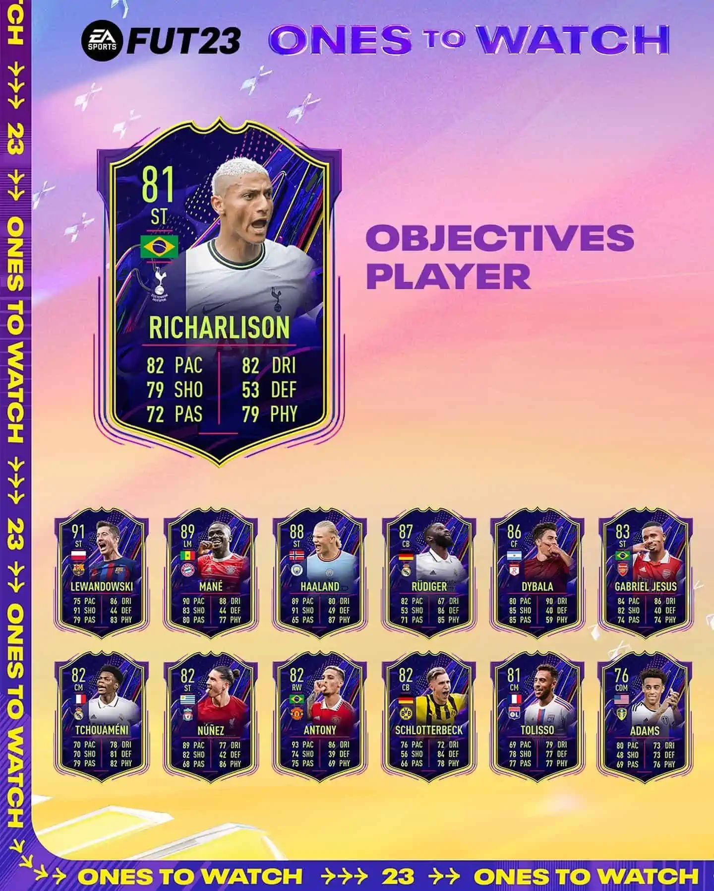 FIFA 23 Obiettivi Richarlison OTW.