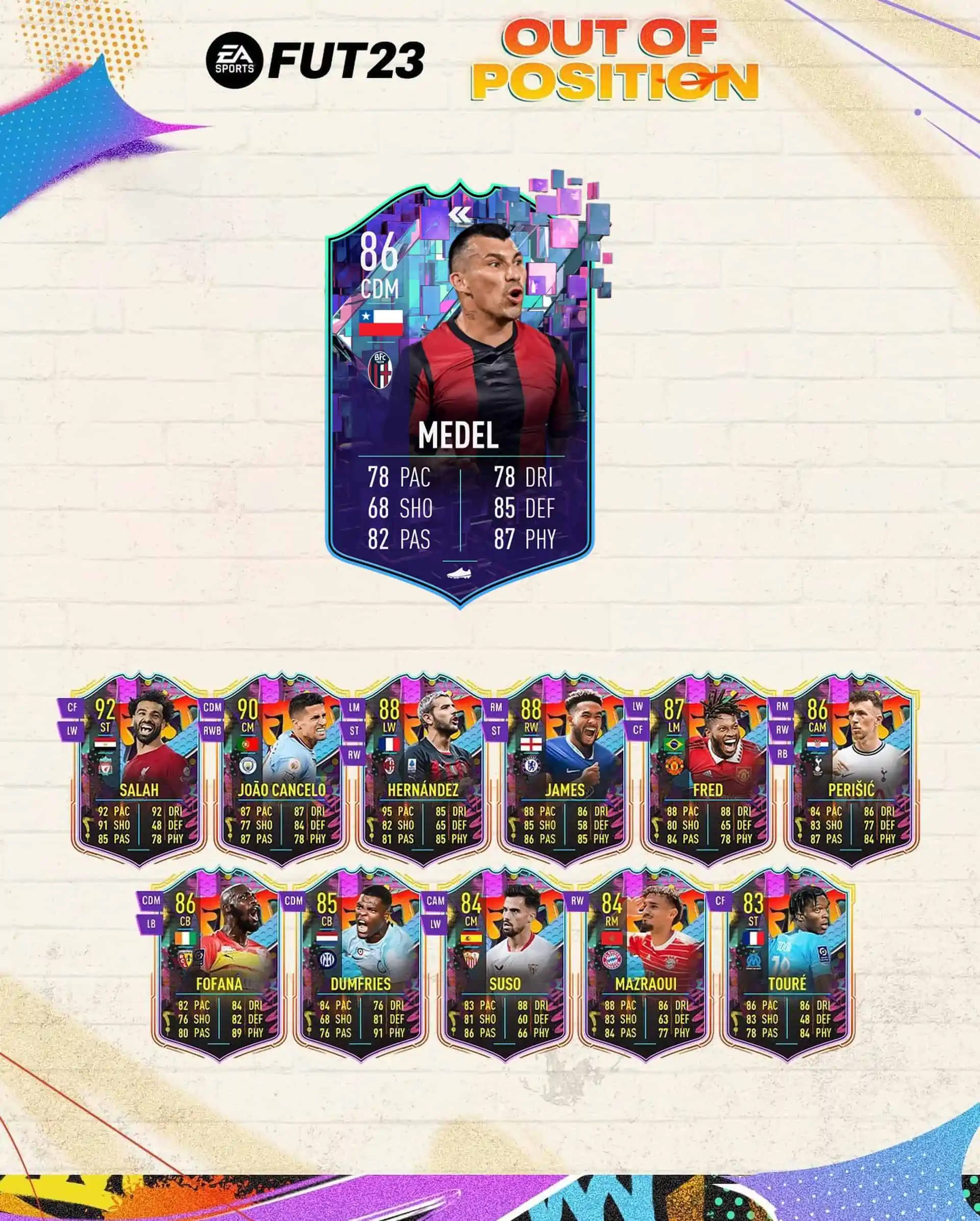 FIFA 23 SBC Gary Medel FlashBack: La carta speciale del cileno.