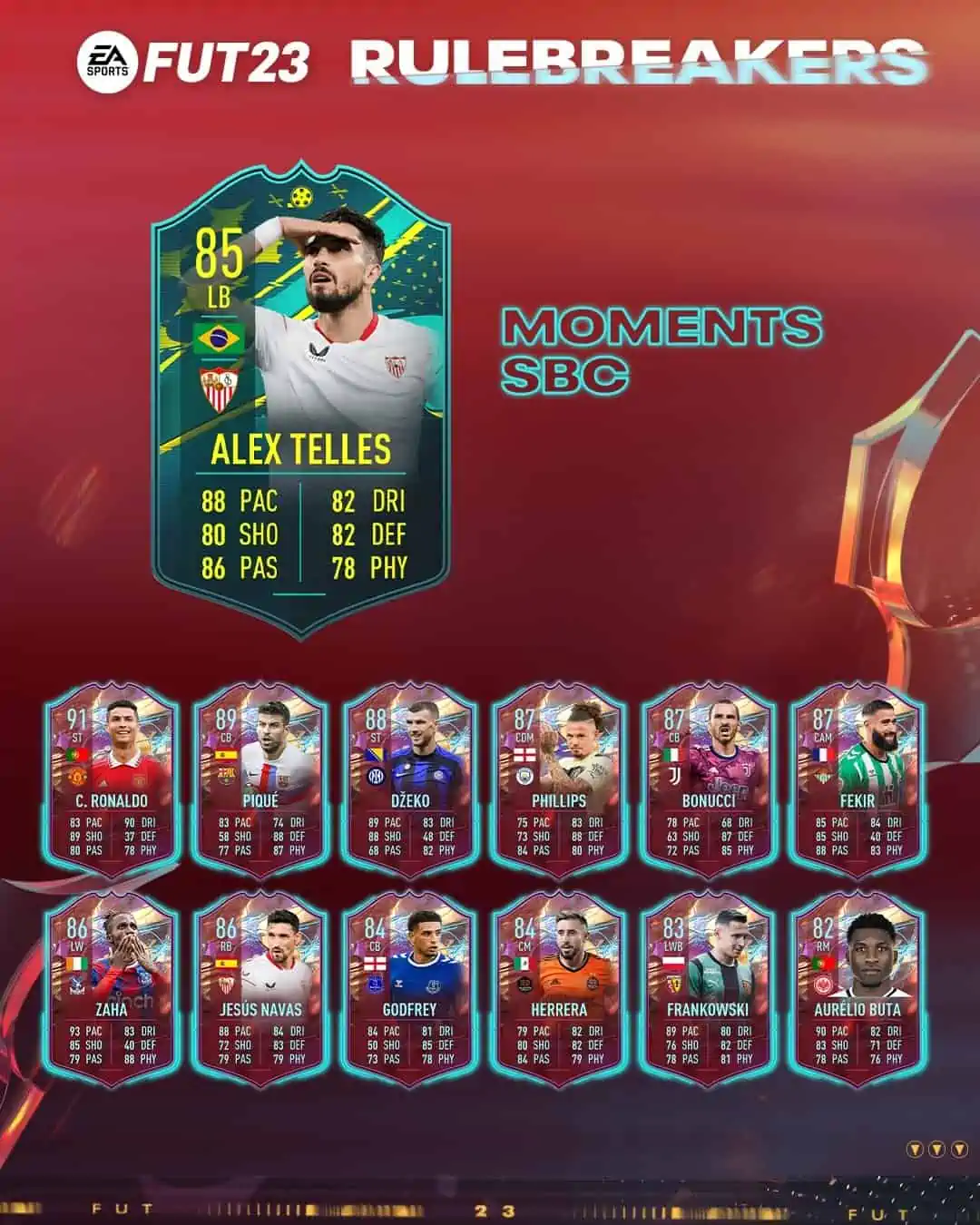 FIFA 23 SBC Alex Telles Moments.