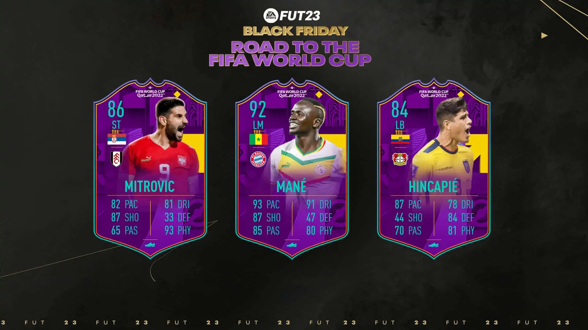 FIFA 23 Mini Release Road To The World Cup: La squadra della Coppa Del Mondo.
